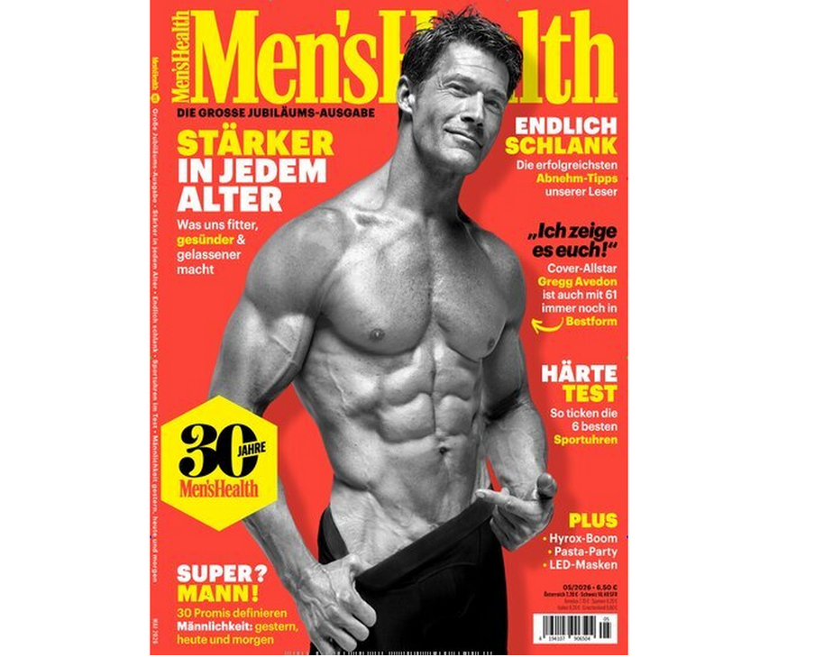 🏋️‍♂️🏋️‍♂️ Mens Health Jahresabo 12 Ausgaben für direkt 9,90€ (statt 82€)