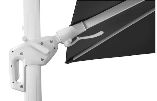 ☀️ Schneider Rhodos Twist Bianco Sonnenschirm, 300 x 300 cm für 310,91€ (statt 350€)