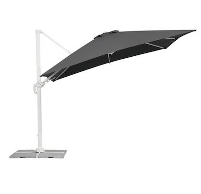 ☀️ Schneider Rhodos Twist Bianco Sonnenschirm, 300 x 300 cm für 310,91€ (statt 350€)