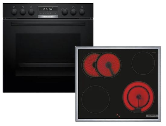 🥧 Bosch HND671LS67 Einbau Herd Set mit Pyrolyse für 776,46€ (statt 884€)