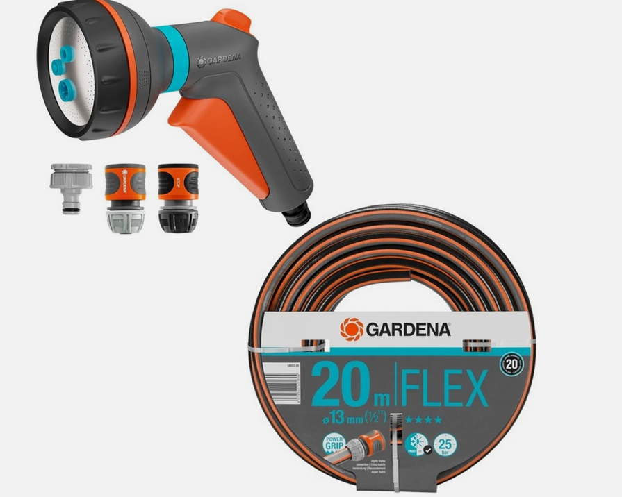 💦🔫 20m Gardena Wasserschlauch mit Zubehör für 39,99€ (statt 45€)