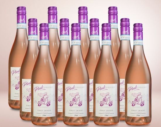 🍇 12 Flaschen Pink Grigio Rosé 2024 für 54,50€ (statt 78€)