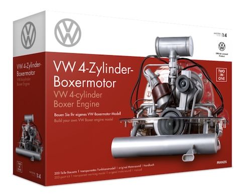 🚘 Franzis Volkswagen 4 Zylinder Boxermotor Bausatz für 99,50€ (statt 150€)