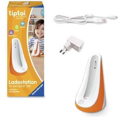 ✏️ Ravensburger tiptoi Ladestation für Stift (00111) für 22,99€ (statt 30€)