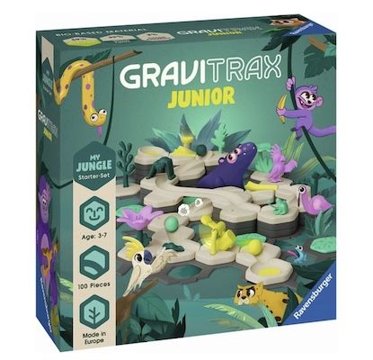 🎱 Ravensburger GraviTrax Junior Starter-Set L Jungle Murmelbahn ab 27,22€ (statt 37€)