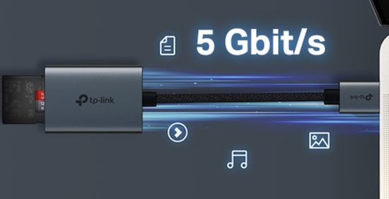 💾 TP Link Kartenleser mit USB C zu SD & microSD USB 3.0 ab 8,89€ (statt 15€)
