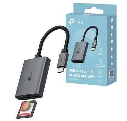 💾 TP-Link Kartenleser mit USB-C zu SD & microSD USB 3.0 ab 8,89€ (statt 15€)