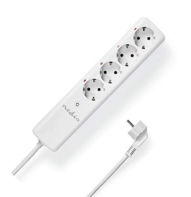 🔌 Nedis 4-Fach Schaltbare Steckdosenleiste, 3.680W für 8,99€ (statt 30€)