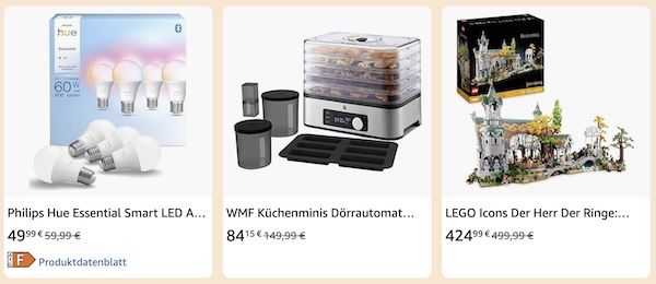 🔥 Amazon Premium Marken Woche   z.B. DeLonghi Magnifica Evo Next 479€ (statt 560€)