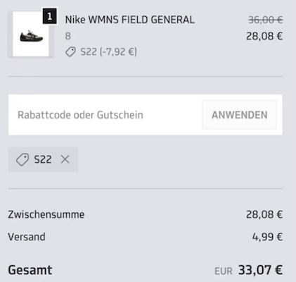 👟 Nike Field General Damen Sneaker für 33€ (statt 58€)   nur bis Gr. 39