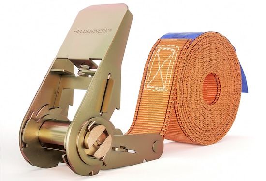 💪 4er Pack HELDENWERK Spanngurte mit Ratsche, 4m für 14,99€ (statt 20€)