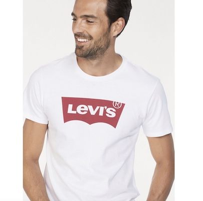 👕 Levis Herren T Shirt mit Batwing Logo ab 11,90€ (statt 25€)   nur L + XL