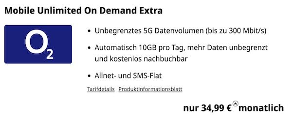 🔥 o2 Allnet Flat mit Unlimited 5G On Demand für eff. 8,99€ mtl. 💰 dank 670€ Bonus