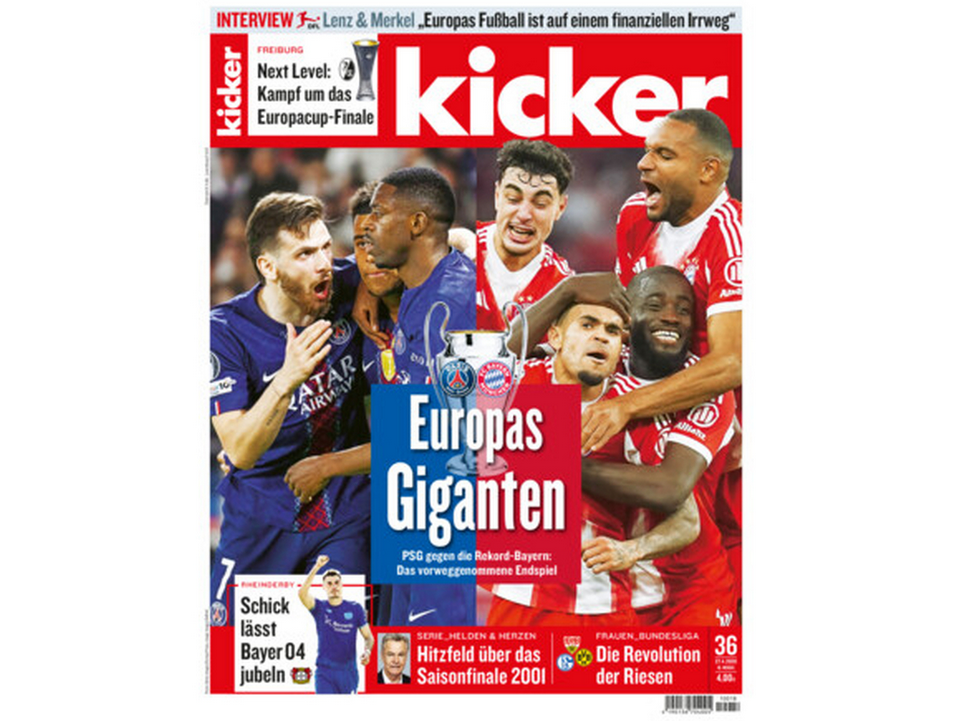 ⚽ Kicker Halbjahresabo 26 Ausgaben 💥 für 59,90€ (statt 147€) – durch Sofort-Rabatt