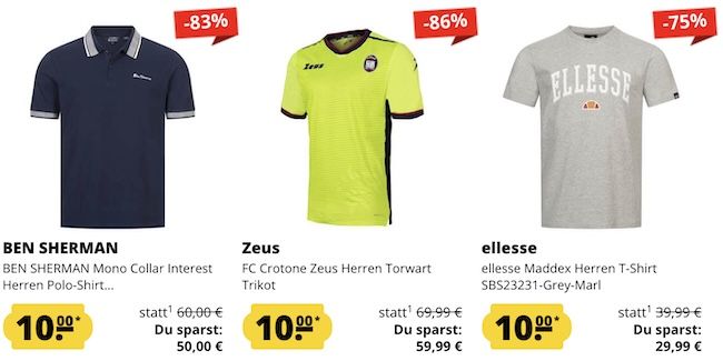 đ„đ SportSpar Fixpreis Sale - Alle Artikel nur 10⏠+ 5⏠Gutschein ab 60⏠đ„đ SportSpar Fixpreis Sale Alle Artikel nur 10⏠+ 5⏠Gutschein ab 60âŹ