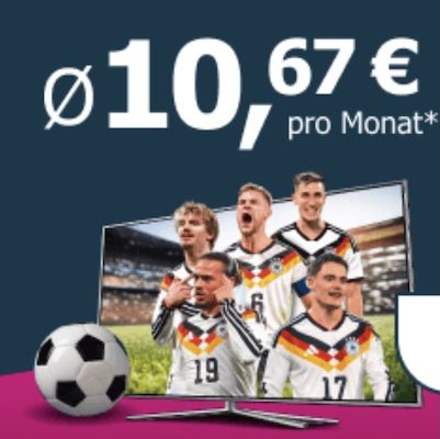 🇩🇪 Perfekt für die WM 📺 MagentaTV SmartStream mit Netflix uvm. für eff. 10,67€ mtl. (statt 17€)