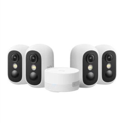 📷 4x eufy eufyCam C35 (für innen und außen) mit Nachtsicht inkl. HomeBase für 178,99€ (statt 239€)