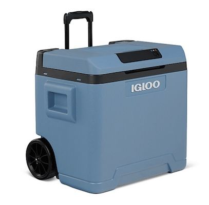 🧊 IGLOO IE42 AC/DC elektrische Kühlbox mit Telekop-Griff & Rollen für 74,79€ (statt 138€)