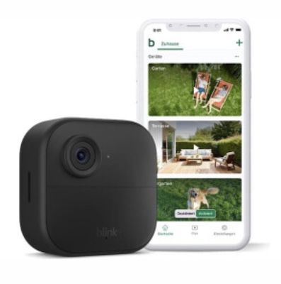 📷 Blink Batterie-Außenkamera 2K+ (neueste Generation) für 29,99€ (statt 49€)