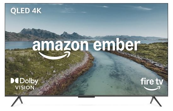 📺 Amazon Ember – 55 📺 Amazon Ember – 55 QLED UHD Fernseher mit Fire TV für 479,99€ (statt 550€)