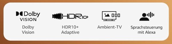 đș Amazon Ember â 55 đș Amazon Ember â 55 QLED UHD Fernseher mit Fire TV fĂŒr 479,99⏠(statt 550âŹ)