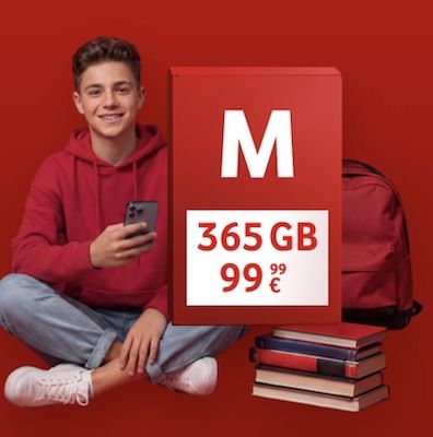 📱 Vodafone CallYa Jahrestarif mit 365GB 5G für 99,99€ + 10€ Bonus