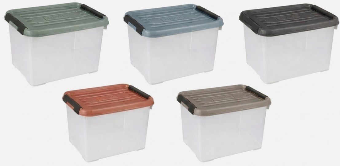 📦 5x Curver Aufbewahrungsbox Handy Plus mit Deckel (20L / 40 x 29 x 25 cm) für 24,99€ (statt 53€)