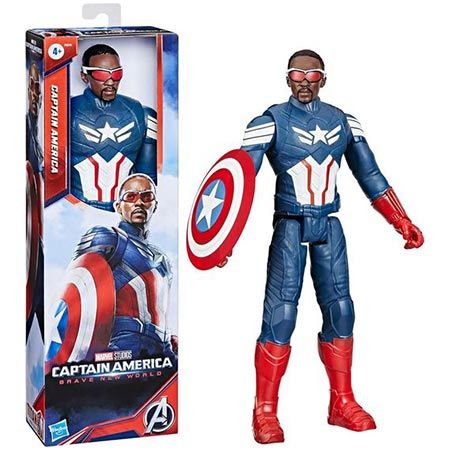 🦸🏽 Marvel Studios Captain America Brave New World Figur für 7,60€ (statt 14€) 🦸🏽 Marvel Studios Captain America Brave New World Figur für 7,60€ (statt 14€)