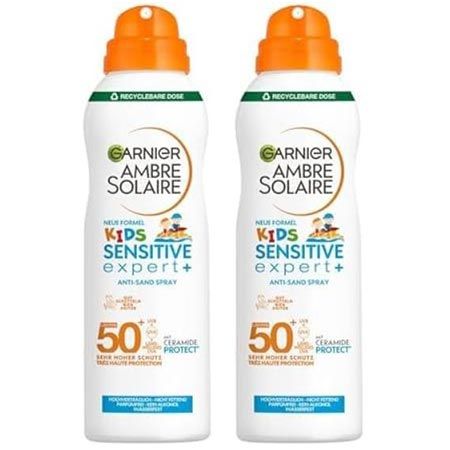 🌞 2er Pack Garnier Ambre Solaire Kids Sensitive expert+, 150ml ab 16€ (statt 20€)