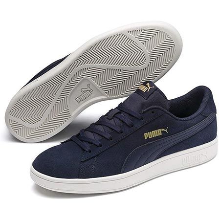 👟 Puma Unisex Smash V2 Sneaker in Blau für 28,90€ (statt 44€)