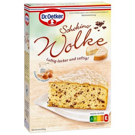 🍰 4er Pack Dr. Oetker Schokino-Wolke Backmischung ab 9,65€ (statt 15€)