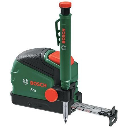 📏 Bosch Maßband 5m + Tieflochmarker Bleistift für 17,79€ (statt 29€)
