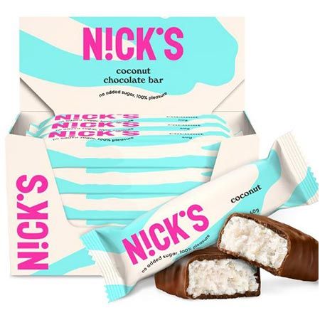 🍫 15er Pack NICKS Keto Riegel Coconut, je 40g ab 12,68€ (statt 20€)