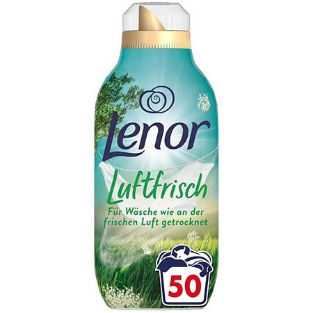 🫧 9 Flaschen Lenor Luftfrisch Landwiese Weichspüler, je 50WL ab 26€ (statt 49€)
