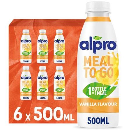 🥛 6er Pack Alpro Meal To Go Vanille Trinkmahlzeit, je 500ml ab 17€ (statt 24€)