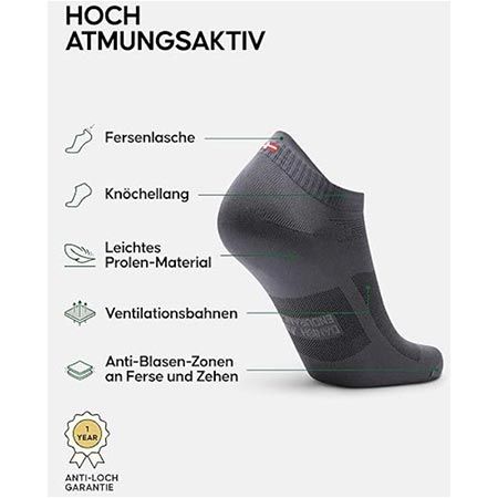 🧦 5er Pack Danish Endurance Sneakersocken für 25,45€ (statt 36€)