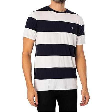 👕 GANT Bar Stripe T Shirt für 33,99€ (statt 50€)