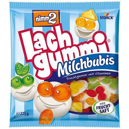 🍬 4x nimm2 Lachgummi Milchbubis, je 225g für 3,76€ (statt 7€)