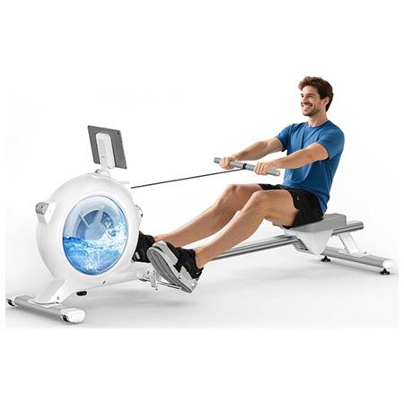 🚣🏻‍♂️ RevFit Rudergerät mit Wasser-Magnet Doppelwiderstandssystem für 299,99€ (statt 500€)