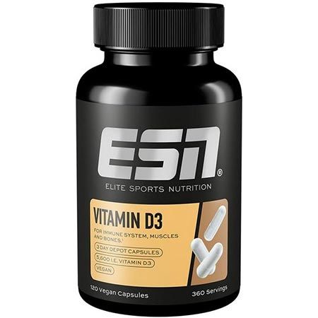 ☀️ 120er Pack ESN Vitamin D3 Kapseln, hochdosiert ab 7€ (statt 10€)