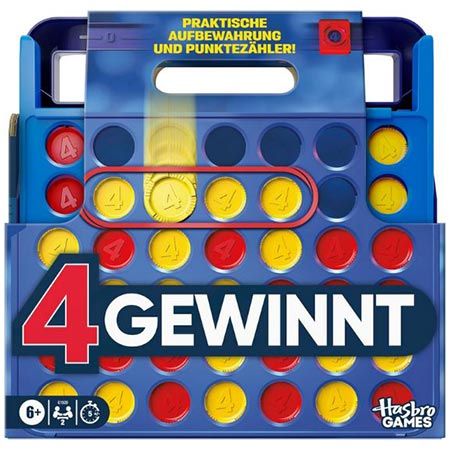 🪙 Hasbro Games 4 Gewinnt (2025 Edition) für 11,99€ (statt 19€)