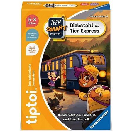 ✍🏻 Ravensburger tiptoi, Diebstahl im Tier-Express Spiel für 9,99€ (statt 15€)