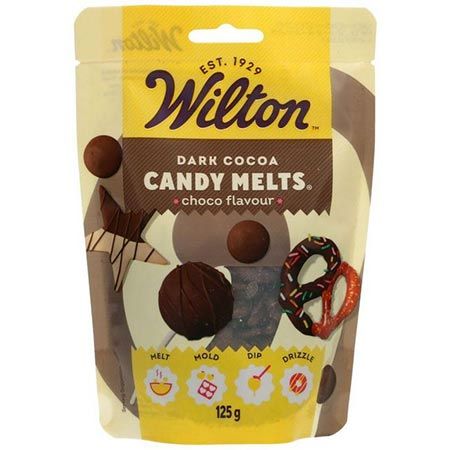 🍫 4er Pack Wilton Candy Melts Dunkler Kakao Glasur ab 7,48€ (statt 13€)