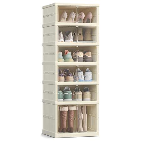 🥾 Songmics Faltbarer Schuhschrank für 12 Paar für 27,99€ (statt 40€)