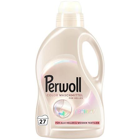 🧼 4 x 27WL Perwoll Color Waschmittel für Helles ab 17,96€ (statt 27€)
