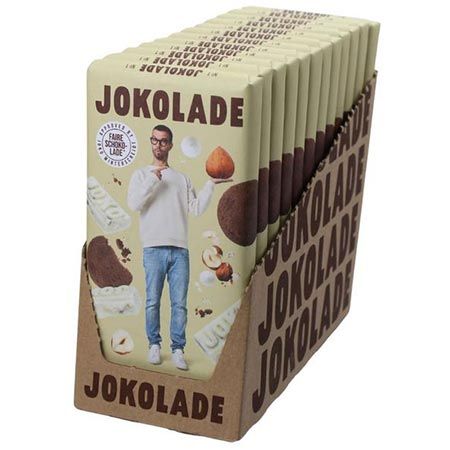 1,7kg! 🍫 12er Pack Jokolade mit Haselnuss & Kaffeekeksstückchen ab 20,71€ (statt 36€)