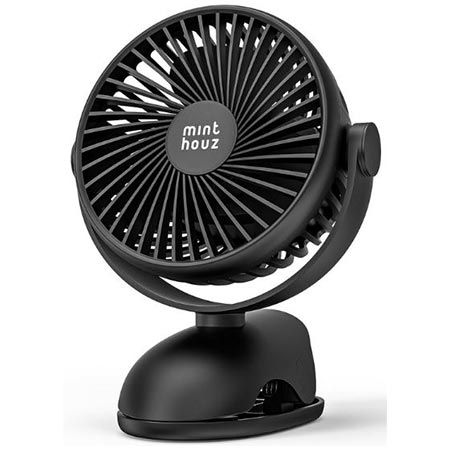 💨 Minthouz Akku Tischventilator mit Clip für 13,29€ (statt 26€)