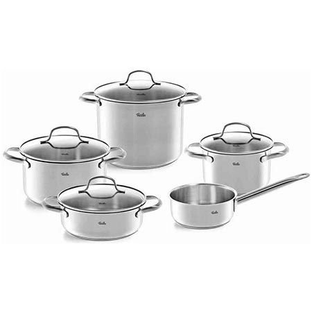 🍲 Fissler San Francisco Edelstahl-Topfset, 5-teilig für 151,89€ (statt 172€)