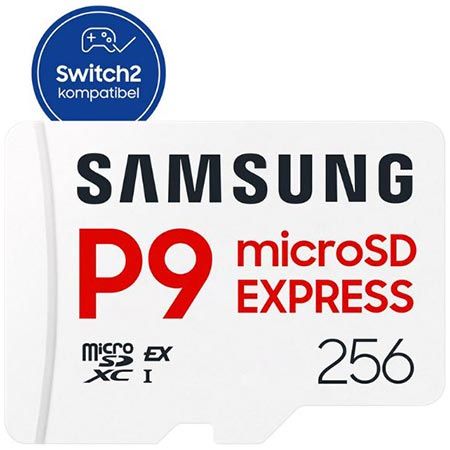 💾 Samsung P9 Express microSD mit 256GB & bis 800MB/Sek. für 48,80€ (statt 60€)
