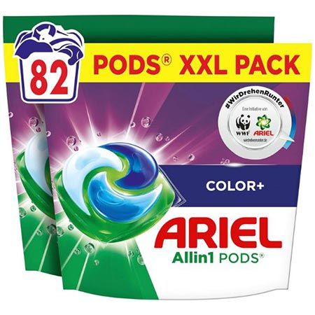 🫧 2 x 82WL Ariel Allin1 Color+ Pods für 41,98€ (statt 60€)